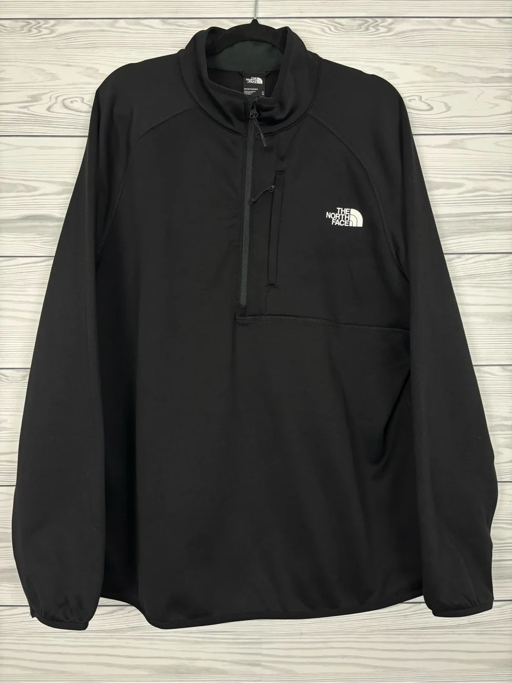 The North Face Men’s Canyonlands black half zip pullover size XL